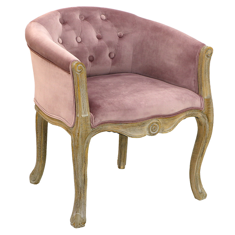 Кресло French Provence Armchair Roderic pink Розовый пастельный Кресло French Provence Armchair Roderic pink Розовый пастельный в Саратове | Loft Concept