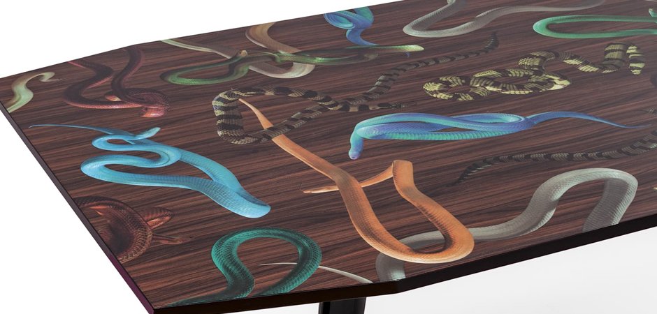 Обеденный стол Seletti Table Snakes On Wood Обеденный стол Seletti Table Snakes On Wood - Loft-Concept в Саратове