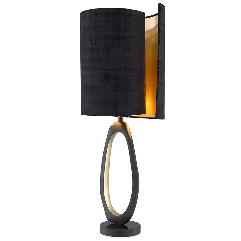 Настольная лампа Eichholtz Table Lamp Kilian Черный Латунь в Саратове | Loft Concept 