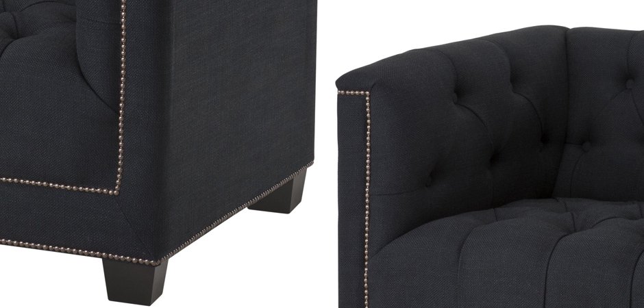 Кресло Eichholtz Chair Paolo Black Кресло Eichholtz Chair Paolo Black - Loft-Concept в Саратове