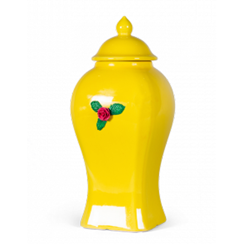 Ваза Dooier Vase yellow Желтый в Саратове | Loft Concept 