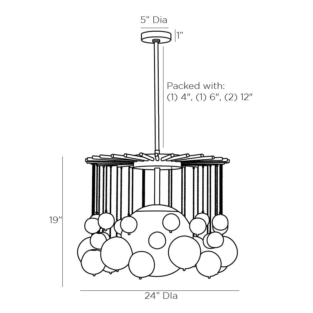 Люстра Arteriors MIRA CHANDELIER в Саратове