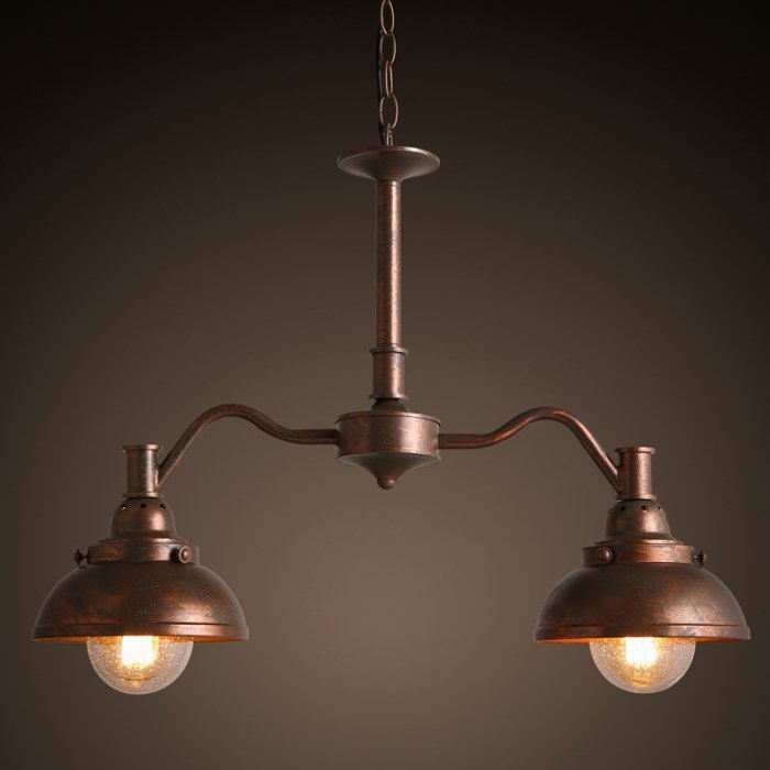 Люстра Old Copper Chandelier Медь в Саратове | Loft Concept 