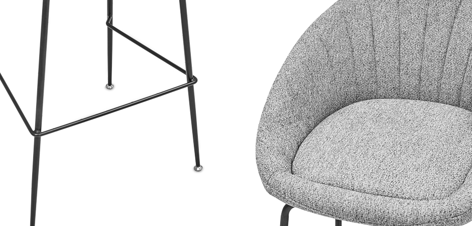Барный стул Alberto Bar Stool Gray Барный стул Alberto Bar Stool Gray - Loft-Concept в Саратове