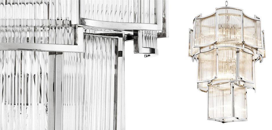 Люстра Chandelier Jet Set Nickel Люстра Chandelier Jet Set Nickel - Loft-Concept в Саратове