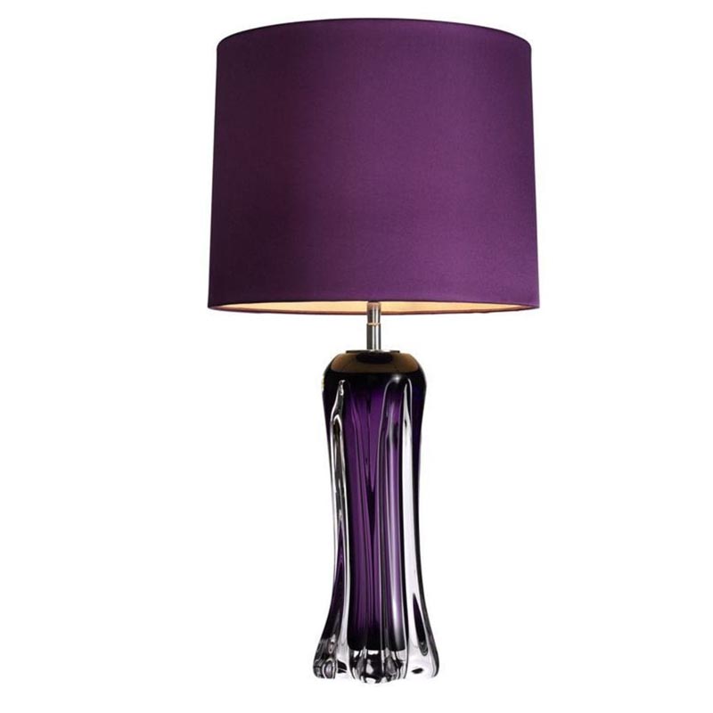 Настольная лампа Vivian Table Lamp Фиолетовый в Саратове | Loft Concept 