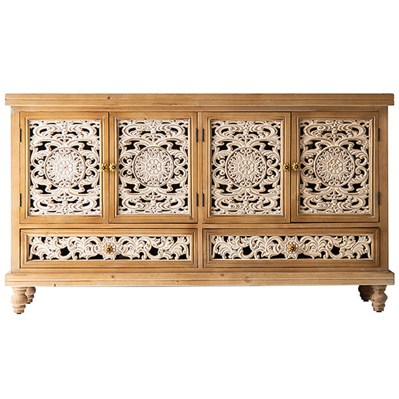 Комод Lambert Provence Chest of Drawers Древесина Белый в Саратове | Loft Concept 