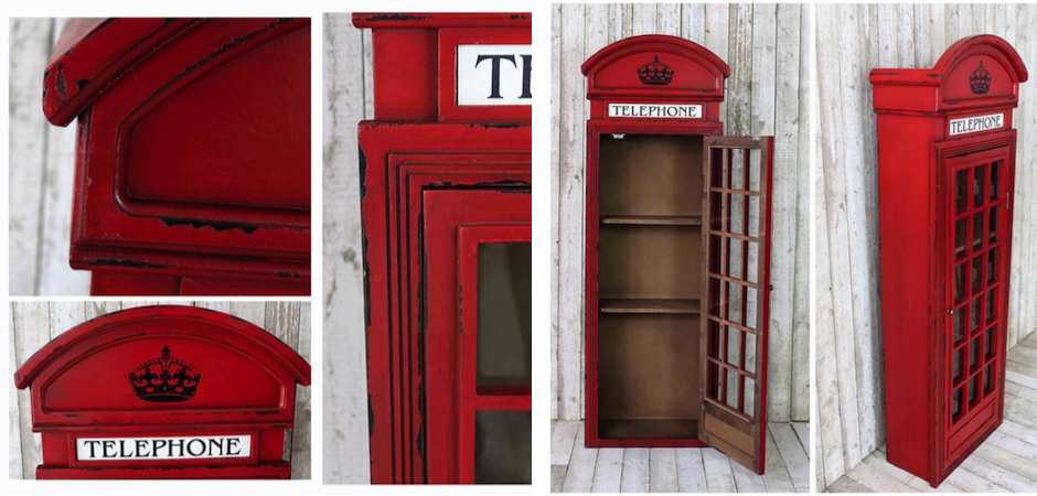 Буфет Red Telephone Box Буфет Red Telephone Box - Loft-Concept в Саратове