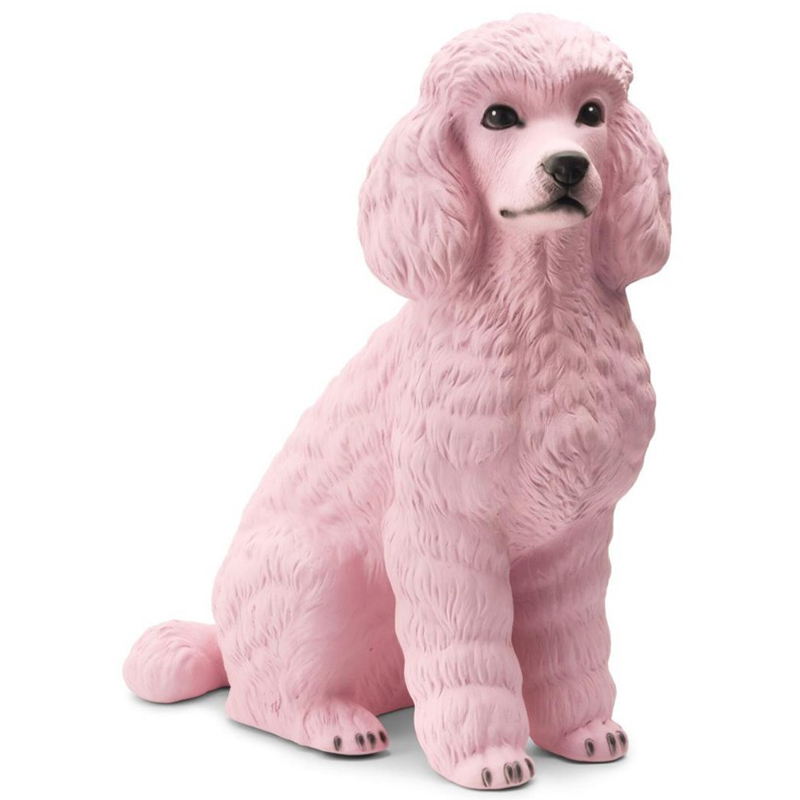 Статуэтка Abhika Poodle Bisc. Pink Розовый в Саратове | Loft Concept 