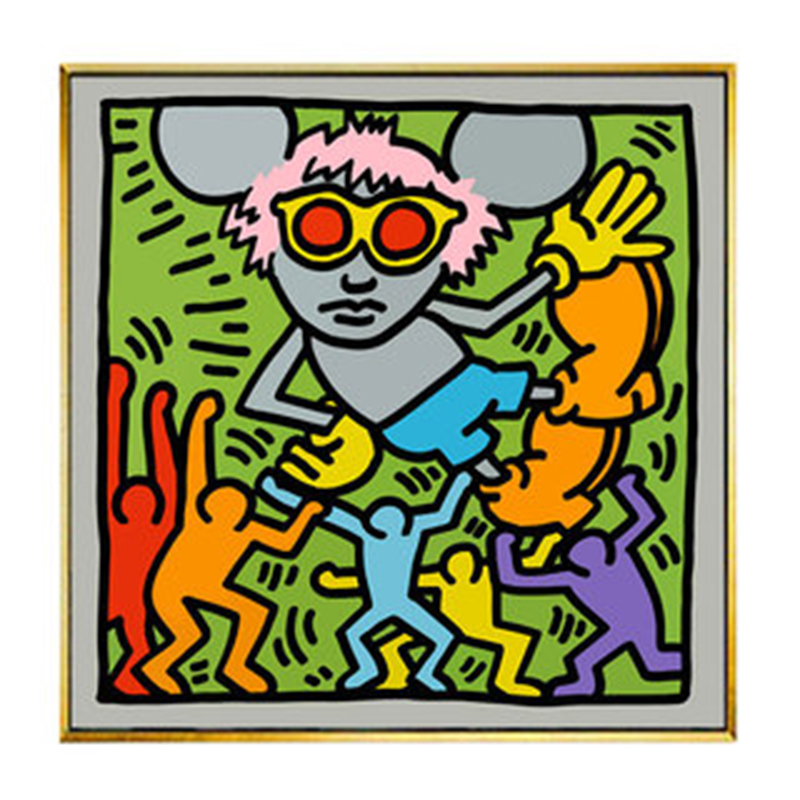 Постер Keith Haring 17 Мульти в Саратове | Loft Concept 