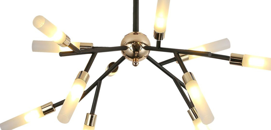 Люстра White Tube Valley Arredoluce Chandelier 12 Люстра White Tube Valley Arredoluce Chandelier 12 - Loft-Concept в Саратове