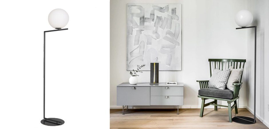 Торшер Flos IC Lights F Black Торшер Flos IC Lights F Black - Loft-Concept в Саратове