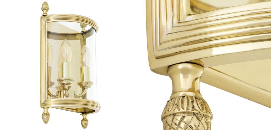 Бра Wall Lamp Lennon S Brass - Loft-Concept в Саратове
