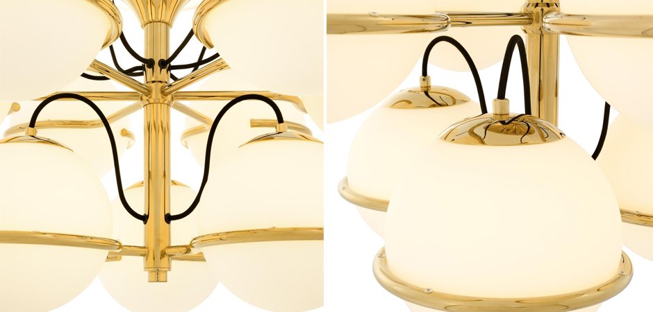 Потолочный светильник Eichholtz Ceiling Lamp Nerano Потолочный светильник Eichholtz Ceiling Lamp Nerano - Loft-Concept в Саратове