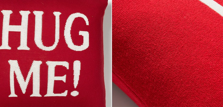 Декоративная подушка Hug me RED Декоративная подушка Hug me RED - Loft-Concept в Саратове