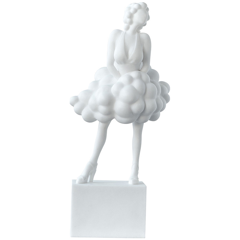Декоративная статуэтка Marilyn Cloud Dress Statuette Белый Декоративная статуэтка Marilyn Cloud Dress Statuette Белый в Саратове | Loft Concept