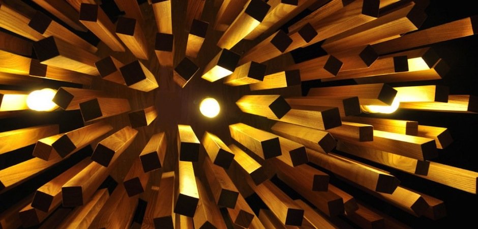 Люстра Wooden September Rain Люстра Wooden September Rain - Loft-Concept в Саратове