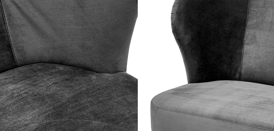 Кресло Hortense Chair Gray Кресло Hortense Chair Gray - Loft-Concept в Саратове