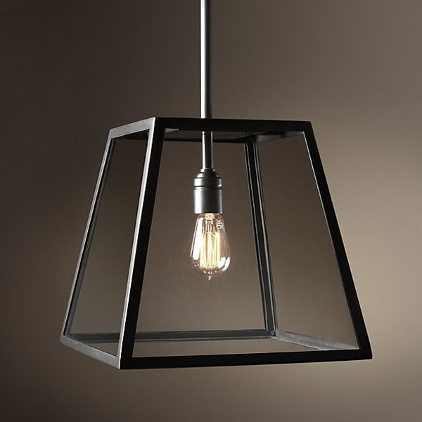 Подвесной светильник Loft Industrial Filament Pendant Черный в Саратове | Loft Concept 