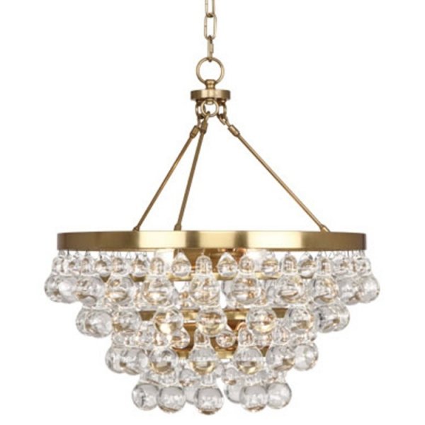 Люстра Robert Abbey Bling Chandelier Antique Brass Золотой в Саратове | Loft Concept 