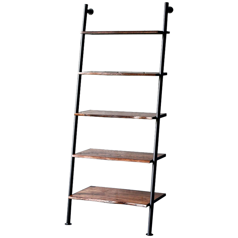 Стеллаж Talbot Industrial Metal Rust Rack Коричневый Черный в Саратове | Loft Concept 