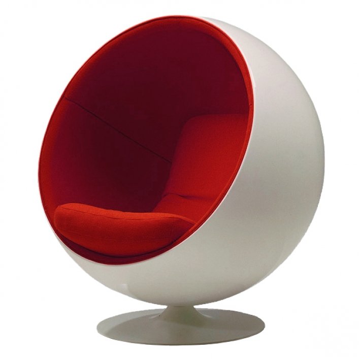 Кресло шар Ball Chair Белый Желтый Зеленый Красный Темно-синий Черный в Саратове | Loft Concept 