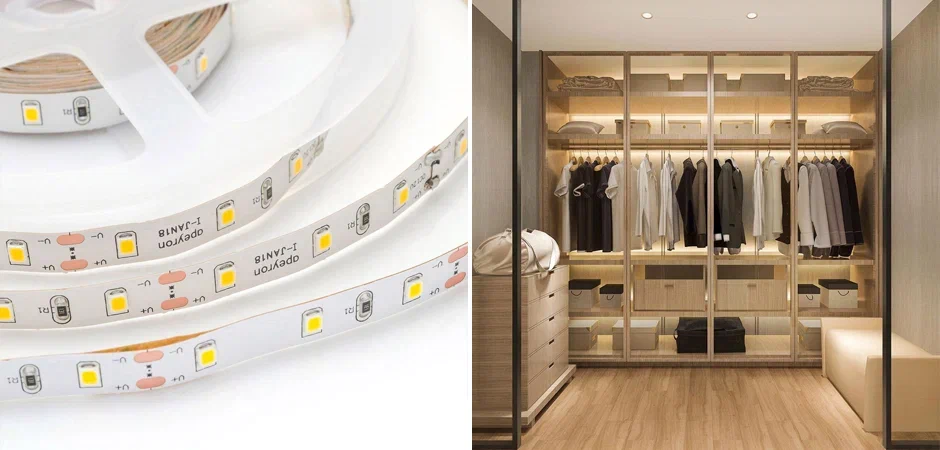 Светодиодная лента 4,8W/m 60LED/m 3528SMD теплый белый Светодиодная лента 4,8W/m 60LED/m 3528SMD теплый белый - Loft-Concept в Саратове