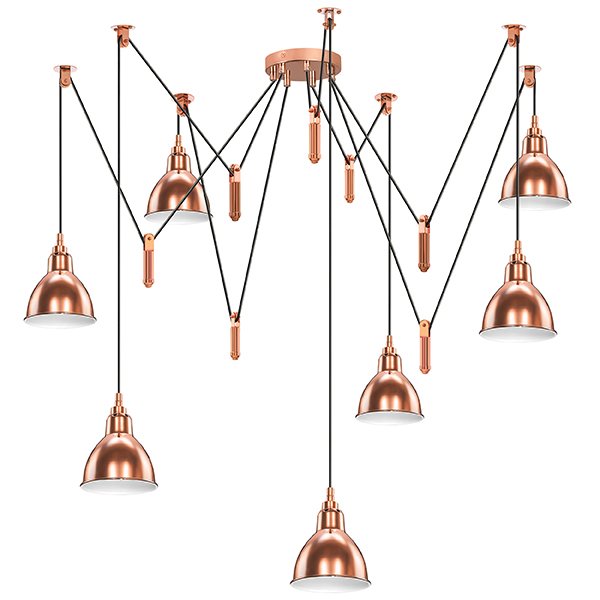 Подвесной светильник Copper Construction Медь в Саратове | Loft Concept 