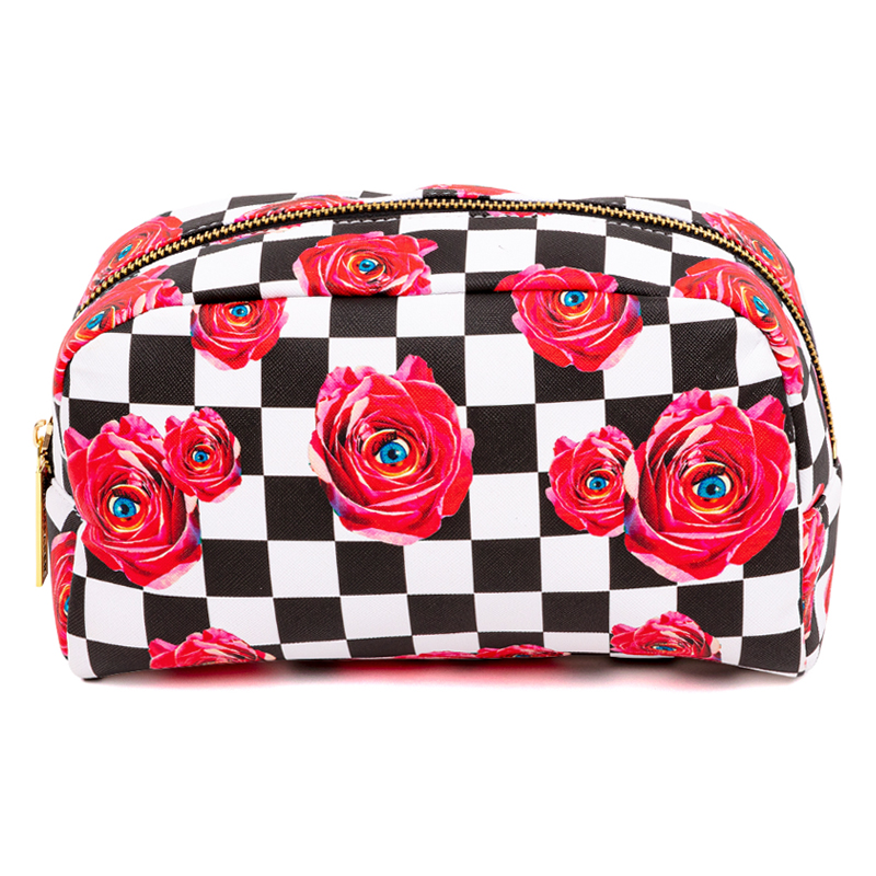 Seletti Косметичка Beauty Case Roses Красный Seletti Косметичка Beauty Case Roses Красный в Саратове | Loft Concept