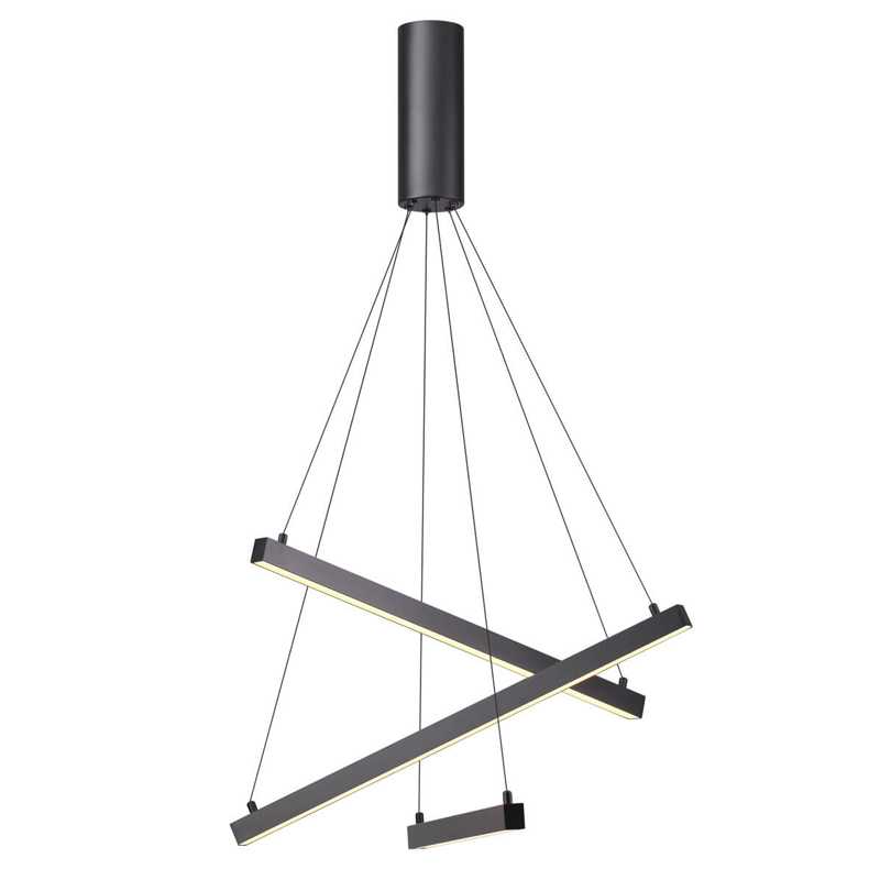 Люстра Massemin Chandelier black 53 Черный в Саратове | Loft Concept 