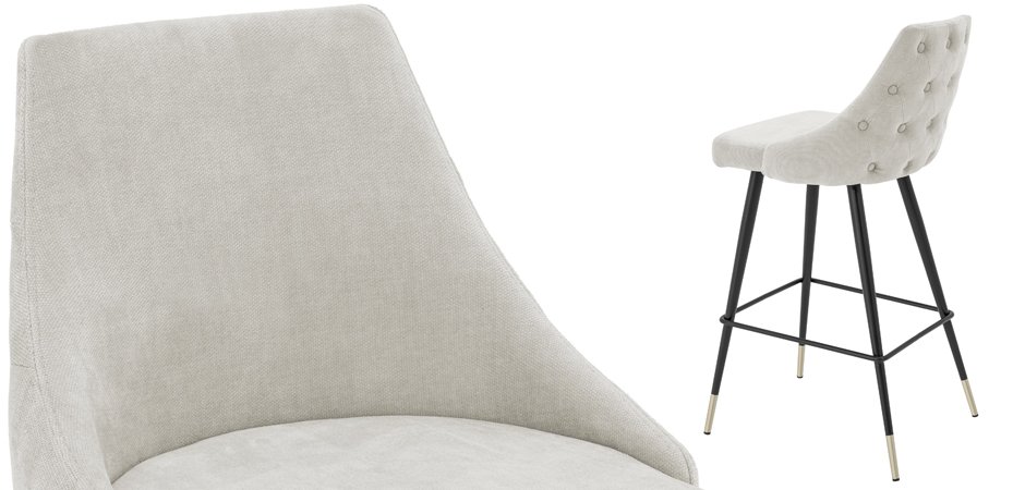 Барный стул Eichholtz Bar Stool Cedro Sand Барный стул Eichholtz Bar Stool Cedro Sand - Loft-Concept в Саратове