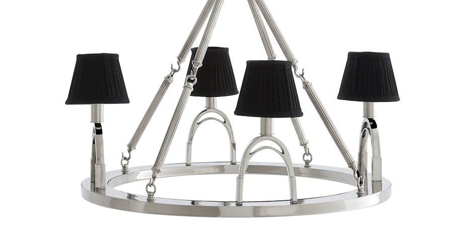 Люстра Eichholtz Chandelier Jigger Nickel - Loft-Concept в Саратове