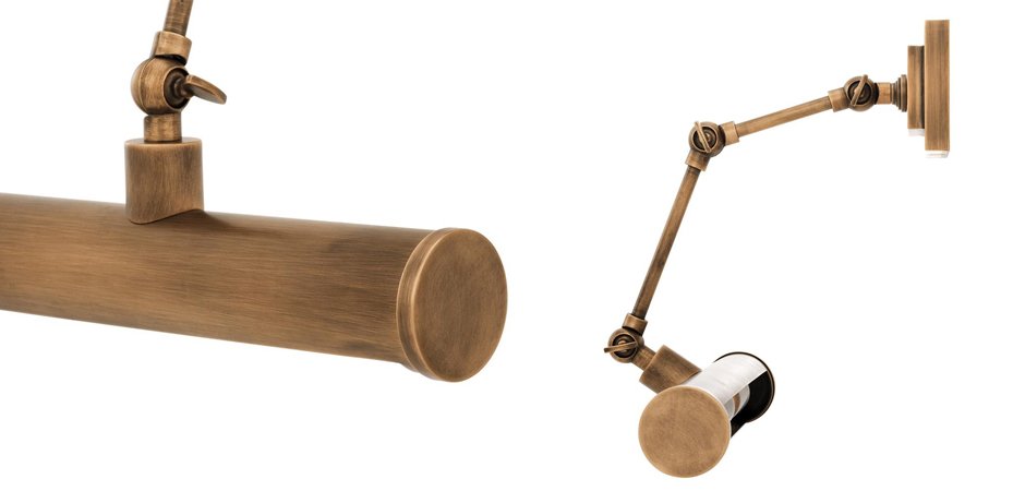 Бра Eichholtz Wall Lamp Pacific Brass Бра Eichholtz Wall Lamp Pacific Brass - Loft-Concept в Саратове