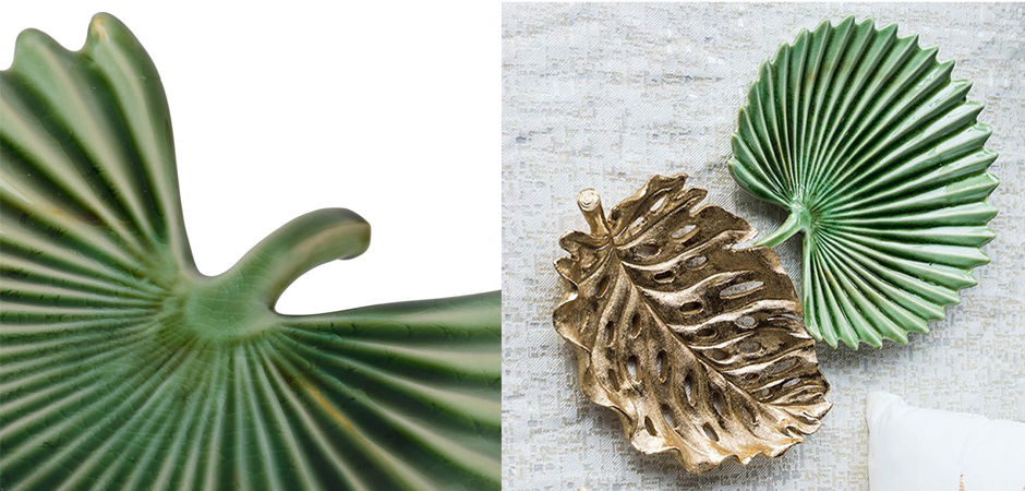 Блюдо Green Leaf - Loft-Concept в Саратове