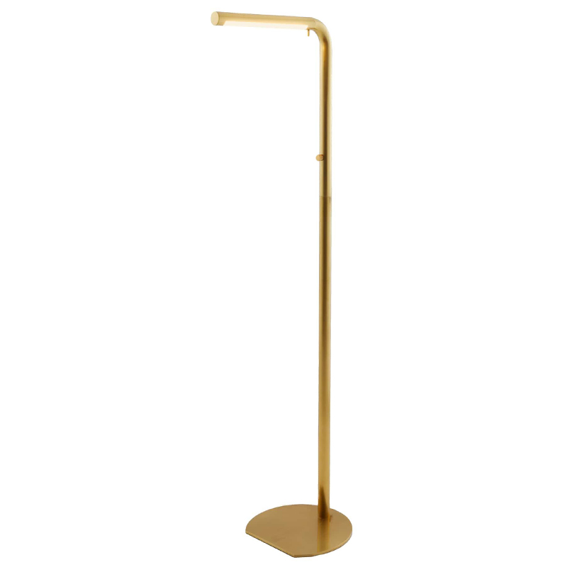 Торшер Arteriors SADIE FLOOR LAMP Латунь в Саратове | Loft Concept 