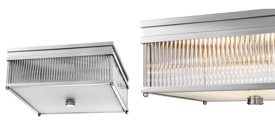 Потолочный светильник Ceiling Lamp Cornwall Nickel Потолочный светильник Ceiling Lamp Cornwall Nickel - Loft-Concept в Саратове