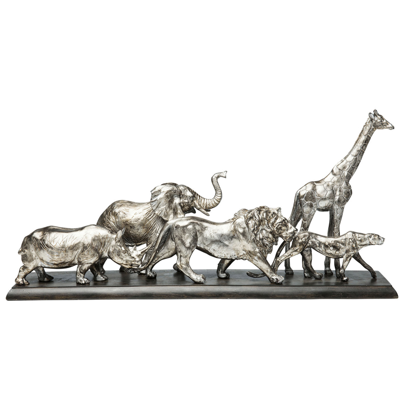 Статуэтка African Animals Серебряный Статуэтка African Animals Серебряный в Саратове | Loft Concept