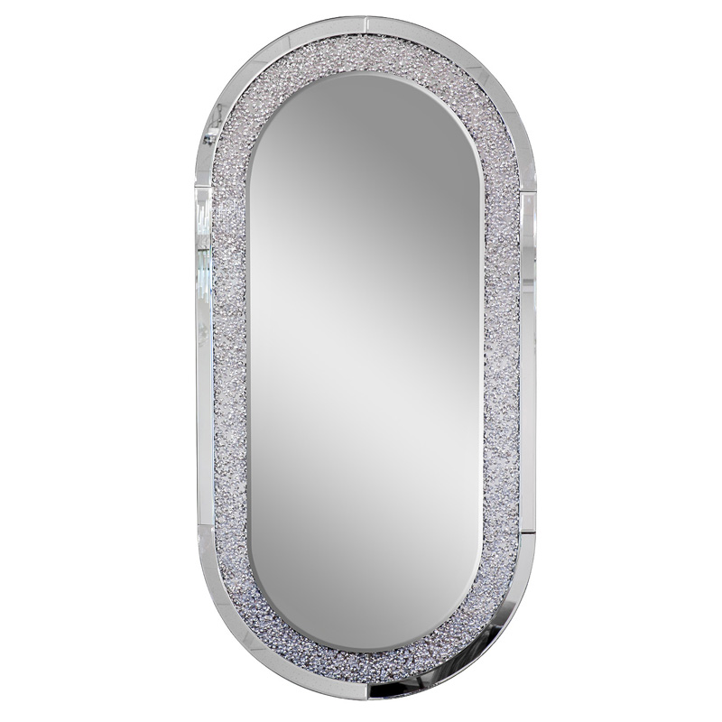 Зеркало Odila Crystals Oval Mirror  в Саратове | Loft Concept 