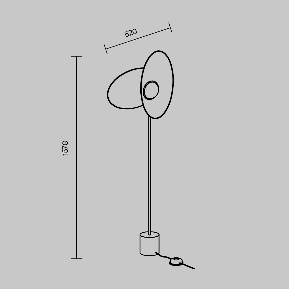 Напольный светильник Evolution 3000К 12Вт в Саратове