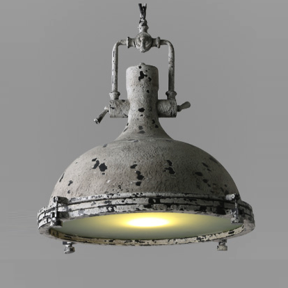 Светильник Gray Industrial Pendant Light  Postapokalipsis   в Саратове | Loft Concept 