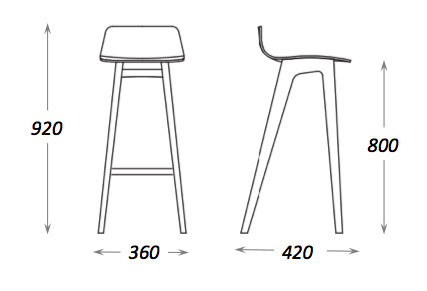 Барный стул Morph Bar Stool в Саратове