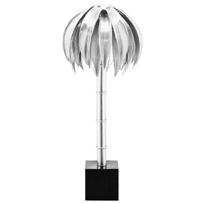 Настольная лампа TABLE LAMP PALMERY Silver Серебряный в Саратове | Loft Concept 