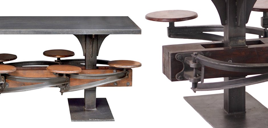 Обеденный стол Perrin Communal Table Loft Обеденный стол Perrin Communal Table Loft - Loft-Concept в Саратове