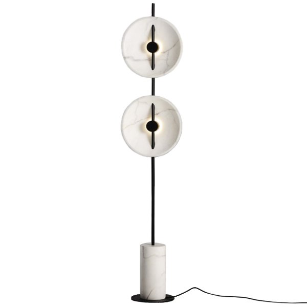 Торшер Rakumba Lighting Mito floor lamp Белый Черный Торшер Rakumba Lighting Mito floor lamp Белый Черный в Саратове | Loft Concept