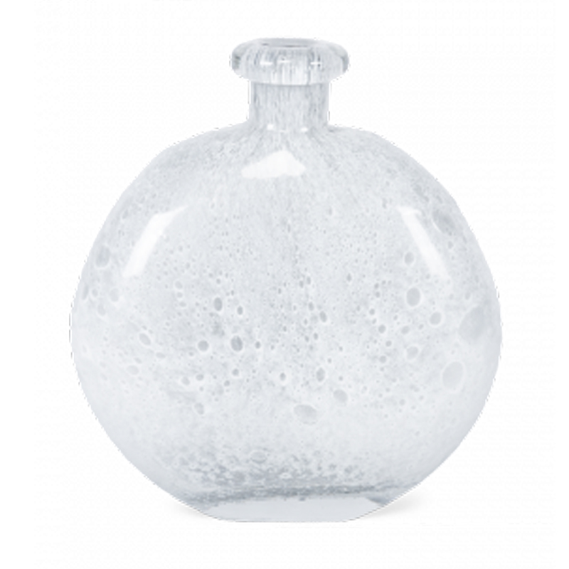 Ваза Air Bubbles Vase glass h31 Белый в Саратове | Loft Concept 