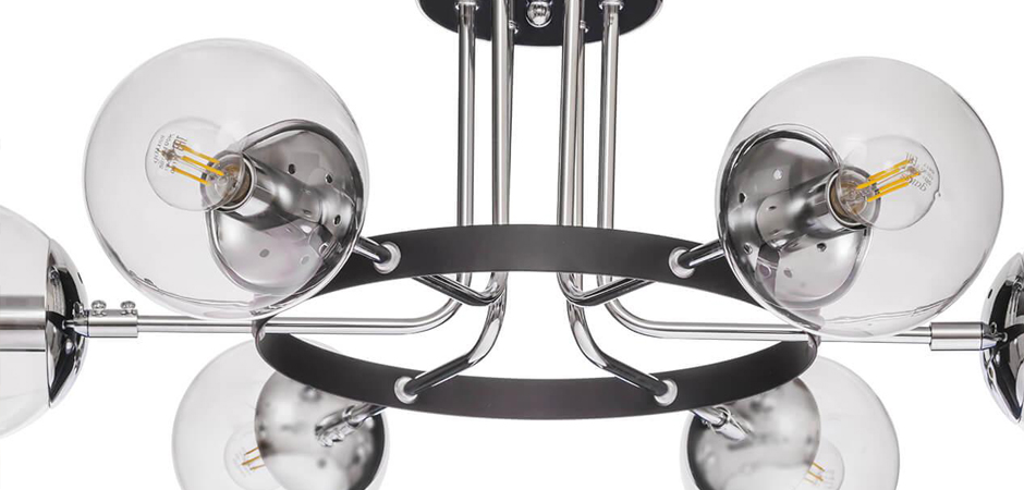 Потолочный светильник Transparent Balls Loft Ceiling Потолочный светильник Transparent Balls Loft Ceiling - Loft-Concept в Саратове