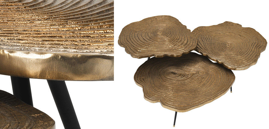 Набор столиков Eichholtz Coffee Table Quercus Set of 3 Набор столиков Eichholtz Coffee Table Quercus Set of 3 - Loft-Concept в Саратове