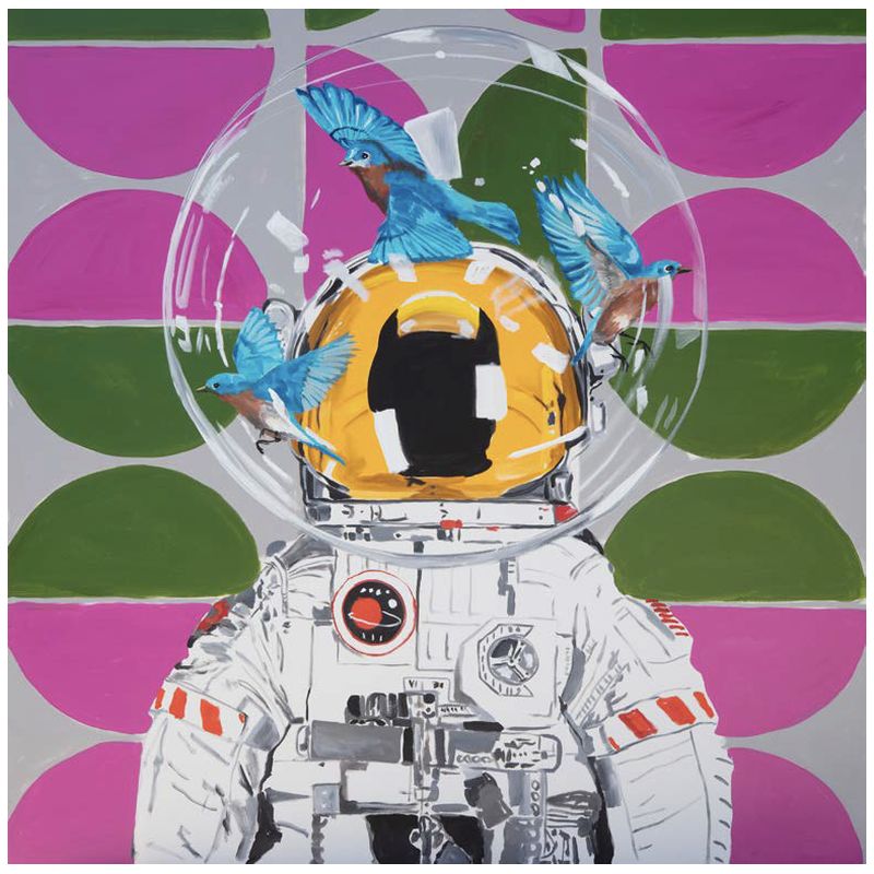 Картина Astronaut on My Own Planet Мульти Картина Astronaut on My Own Planet Мульти в Саратове | Loft Concept