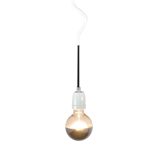 Подвесной светильник Spinner Bulb White Белый Подвесной светильник Spinner Bulb White Белый в Саратове | Loft Concept