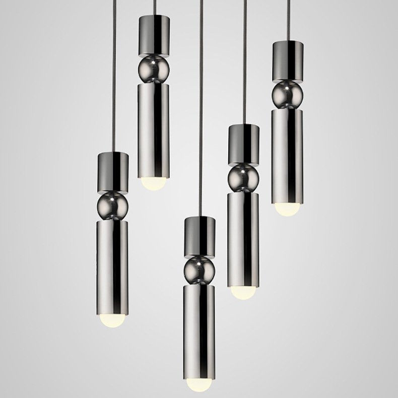 Подвесной светильник Fulcrum by Lee Broom Chrome Хром в Саратове | Loft Concept 